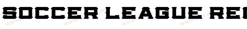 Soccer League Regula字体转换